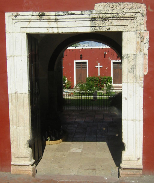 Stone entry