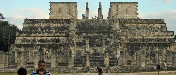 Toltec warrior temple