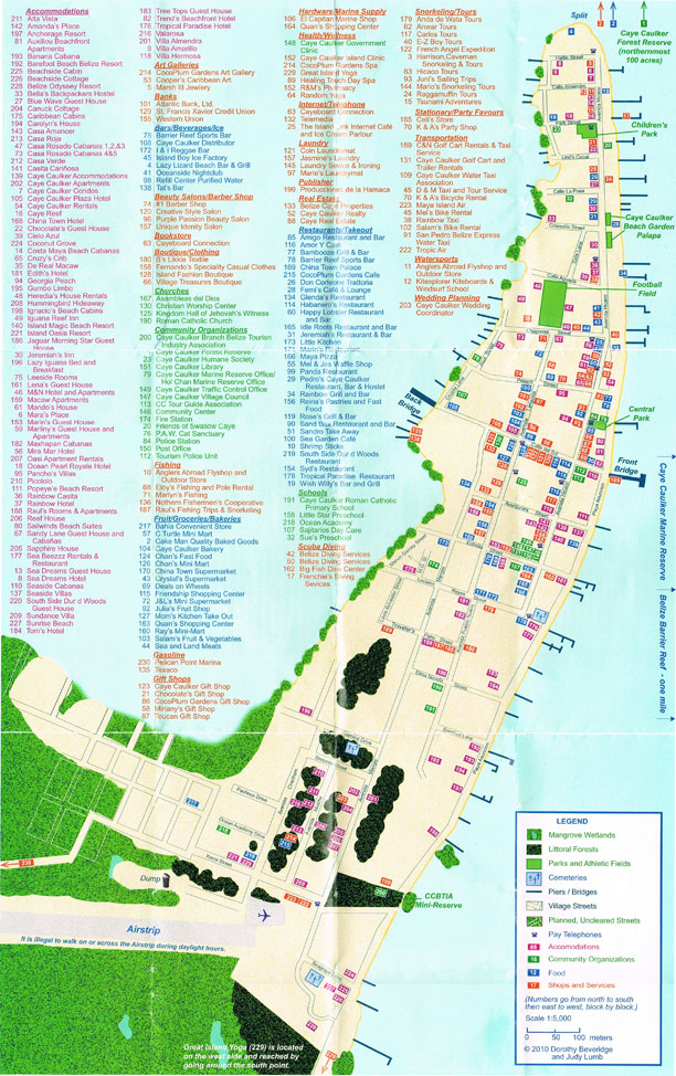Cay Caulker city