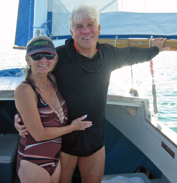 Mel and Bill on return trip