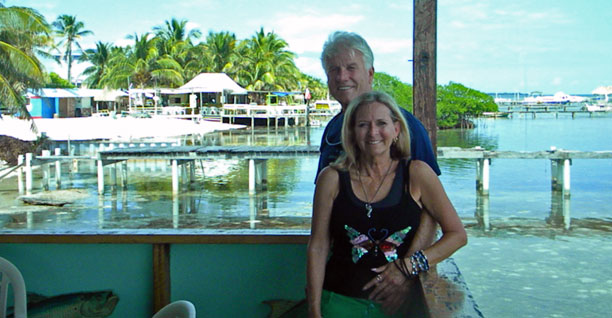 Bill and Mel in Rose's