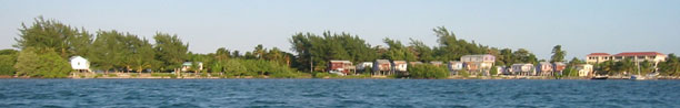 Caye Caulker from water taxi