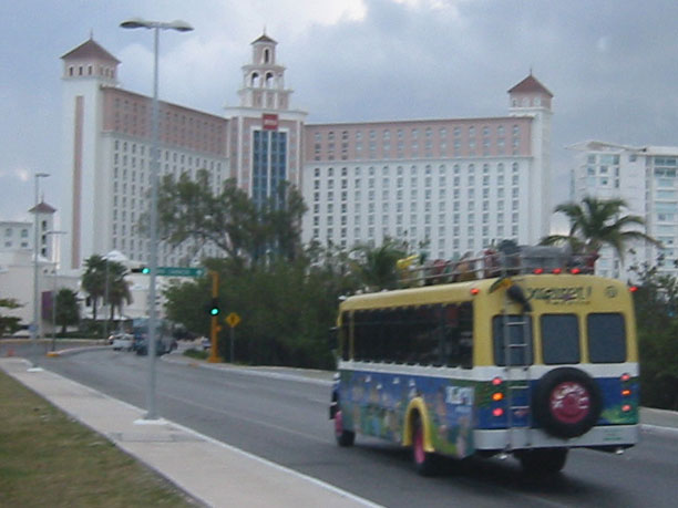 Poor bus and expensive hotel
