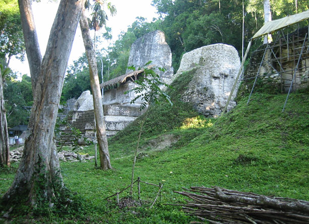 Temple being renovated