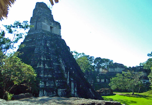 Main plaza west temple
