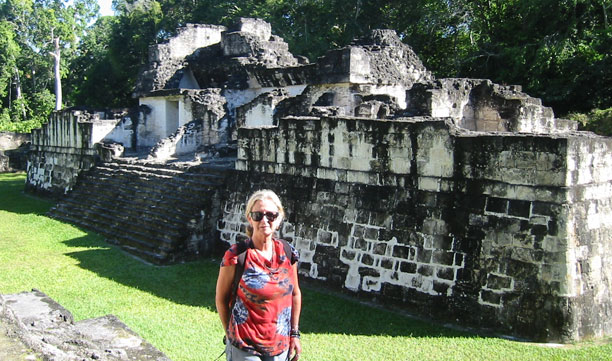 Mel at east end of administrator structures