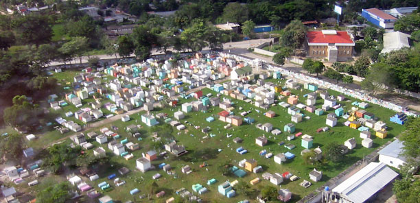 Flores suburb cementary
