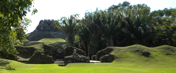Veiw of east ruin from west ruin