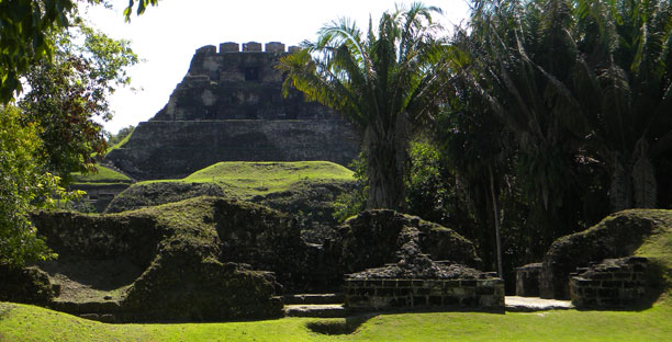 Veiw of east ruin from west ruin zoomed