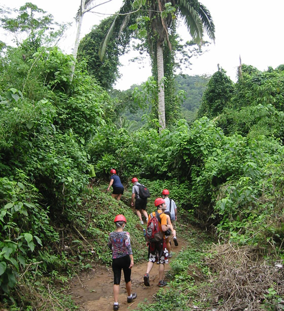 Mel hiking