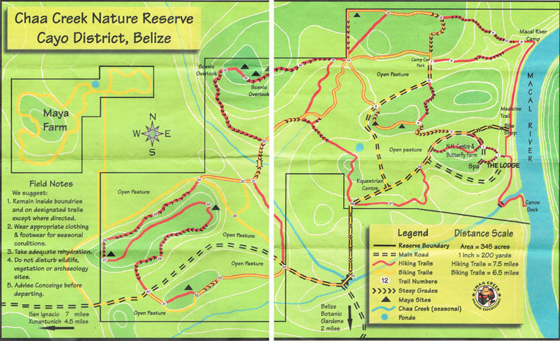 Belize trails