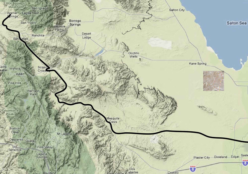 Route and track