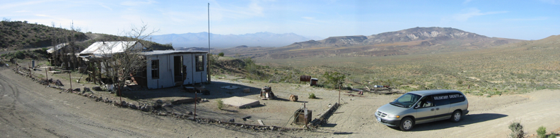 Schmidt's cabin looking north